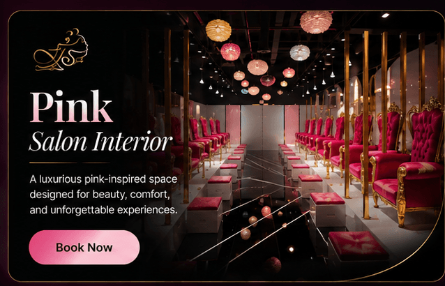 Pink Salon Interior